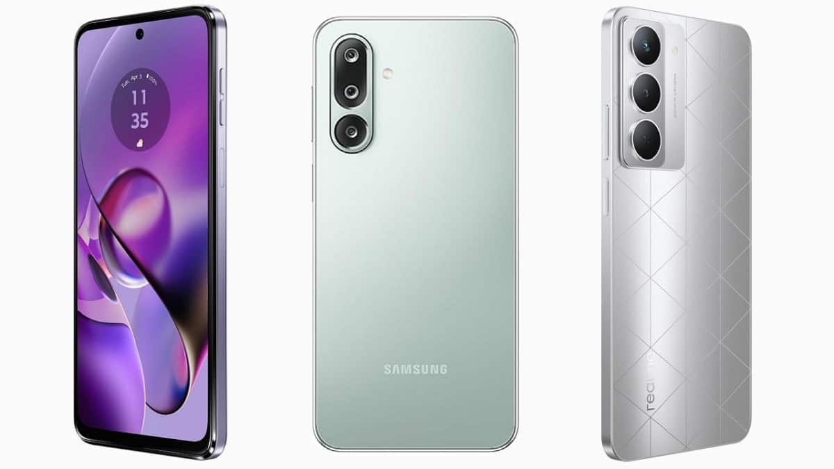 Rs 15,000 미만 최고의 휴대폰(2025년 10월): Poco X7 5G, Samsung Galaxy M36 5G ~ iQOO Z10x 5G. 이번 달 인도에서 Rs 15,000 미만 스마트폰 상위 5개는 다음과 같습니다.