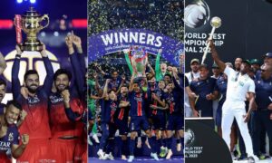 2025년 리뷰: 오랫동안 기다려온 최초의 우승자는 전 세계 팬들에게 기쁨을 선사합니다. 2025년은 팀이 트로피를 향한 오랜 기다림을 끝내고 처음으로 주요 타이틀을 획득하면서 스포츠에서 잊을 수 없는 해였습니다. RCB의 첫 IPL 우승부터 PSG의 첫 챔피언스 리그, 오클라호마시티 썬더의 NBA 우승까지 전 세계 팬들은 역사적인 순간을 축하했습니다.